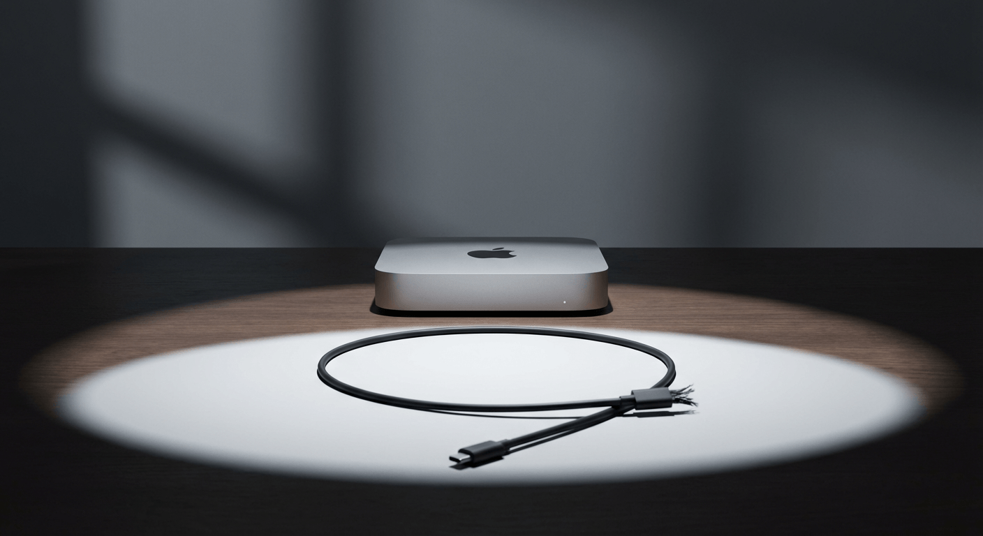 Featured image for 新 Mac Mini 到手第一天的悲劇：一場沒有鍵盤引發的災難