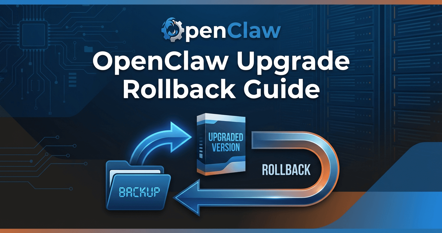 Featured image for OpenClaw 升級後回滾完整指南：從備份到恢復的實戰教程