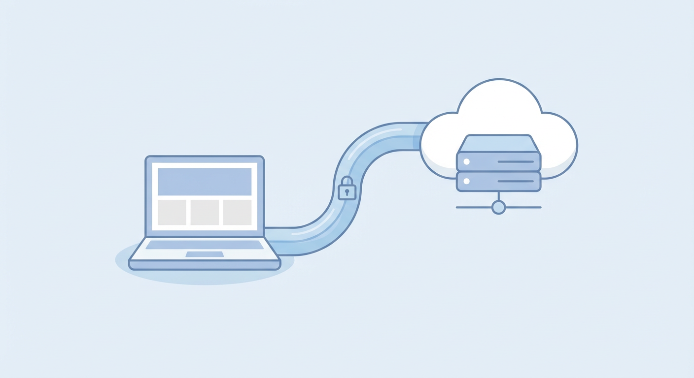 安全連接示意圖